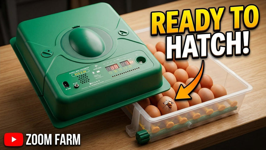 ZOOM FARM Egg Incubator Z36 Unboxing and Setup Video