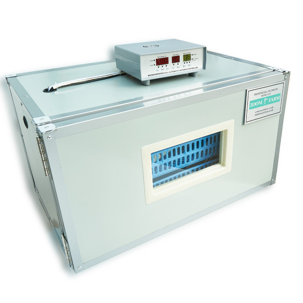 ZOOM FARM Egg Incubator Z192 (for Chicken, Duck, Goose & Quail Eggs)
