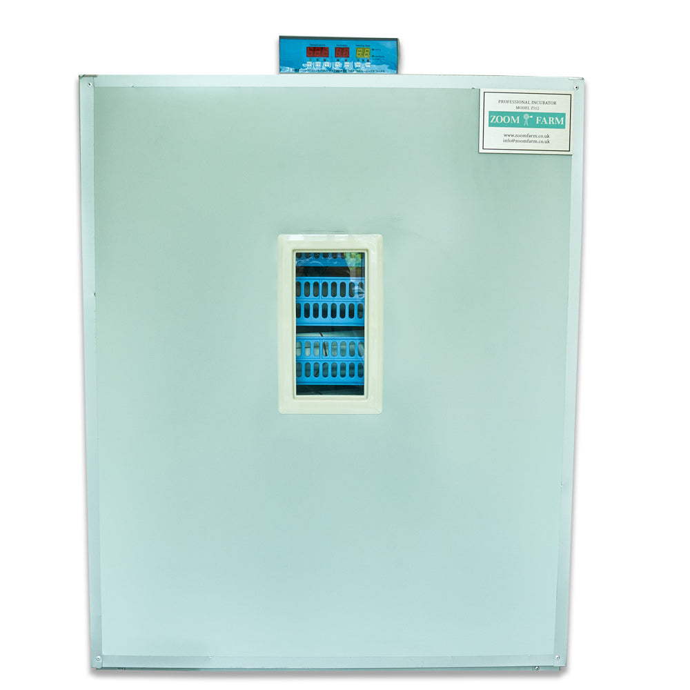 ZOOM FARM Egg Incubator Z512 (for Chicken, Duck, Goose & Quail Eggs)