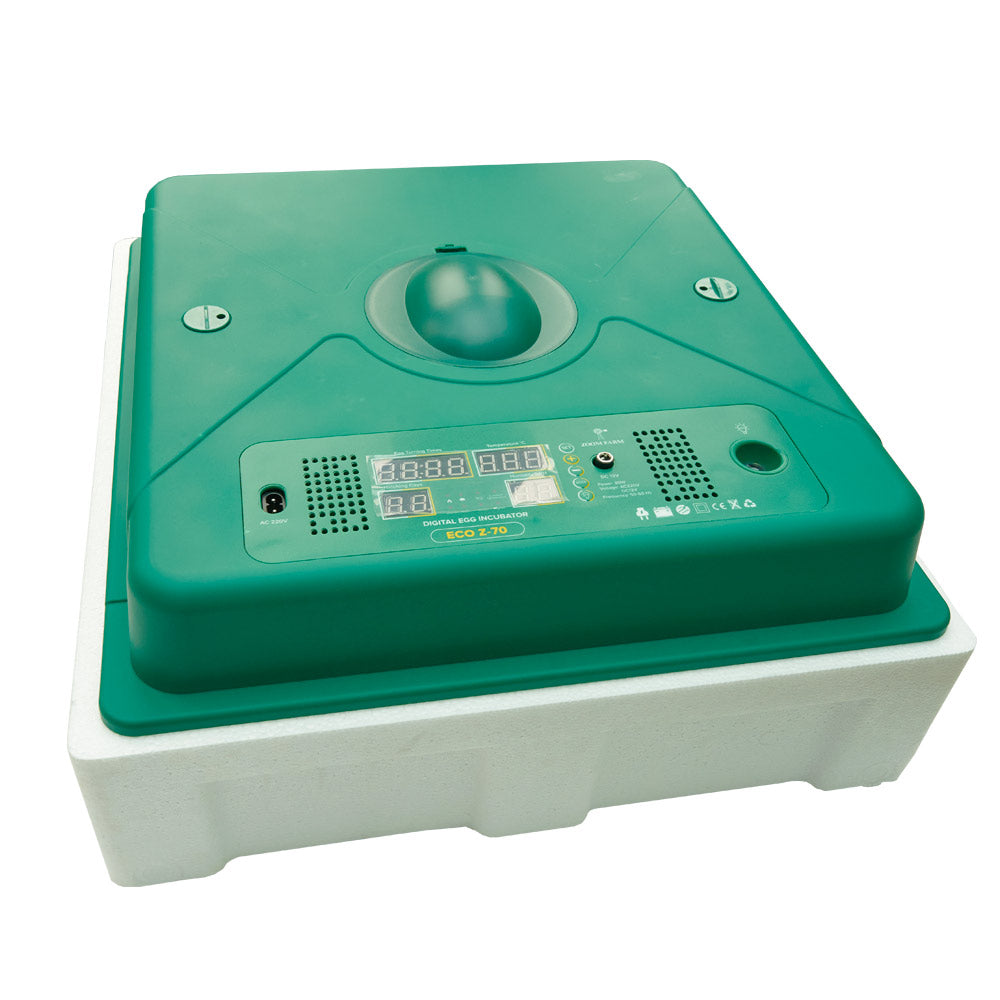 ZOOM FARM Egg Incubator Z36 (for Chicken, Duck, Goose & Quail Eggs